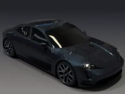 Porshe porsche sports car 3D model