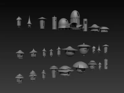 a house of imagination Free 3D print model