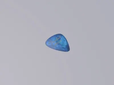 Guitarpick Fender Free 3D model