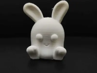 Ghost Bunny 3D print model