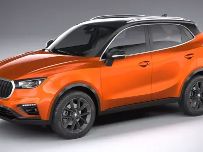 Borgward BX3 2020 3D model