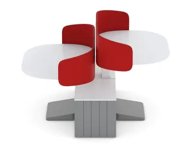 Herman Miller Locale Desk 1 3D model