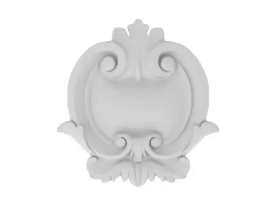 Cartouche Ornament 031 3D model