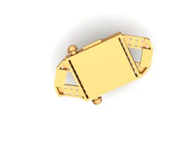 Broche- chain lock-BRC-01-24-MED 3D print model