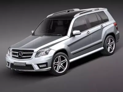 Mercedes GLK AMG 3D model
