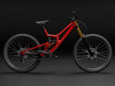 Santa Cruz Downhill Bike 3D model