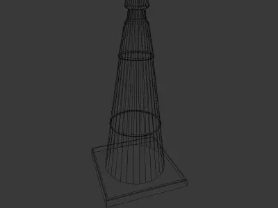 Traffic Cone Free low-poly 3D model get