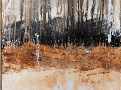 Plaster Two Photo Frame 132 Low-poly 3D model