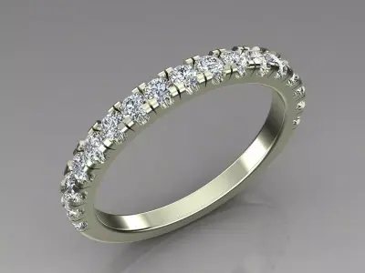 Band Ring 3D print model