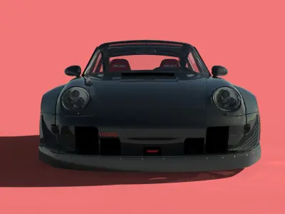 PORSCHE RWB  3D model