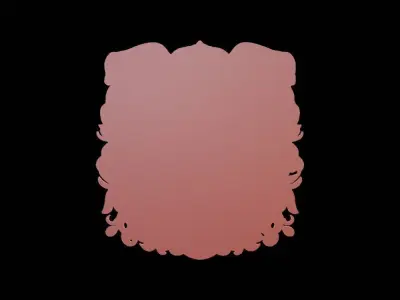 3d printable Dog ornament 3D print model