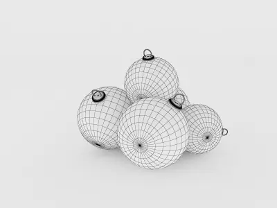 Christmas  Ball f4a 3D model