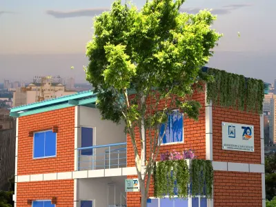 Building 3D model 2