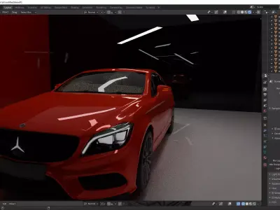 Mercedes-Benz CLS w218 3D model