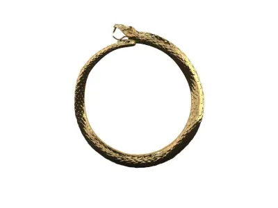 Snake ring 3D print model