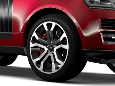 Range Rover SVAutobiography Dynamic 2017 3D model