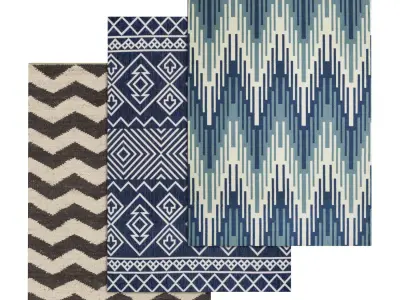 Rug Set 728 3D model