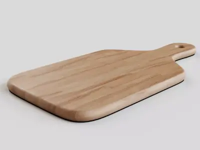 Chopping Board Low-poly 3D model