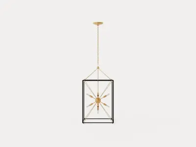Glendale Pendant lamp - Gull Low-poly 3D model
