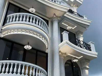 CLASSIC EXTERIOR BUILDING SKETCHUP-LUMION  3D model