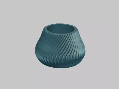 vase pot planter 3d print c01  3D print model