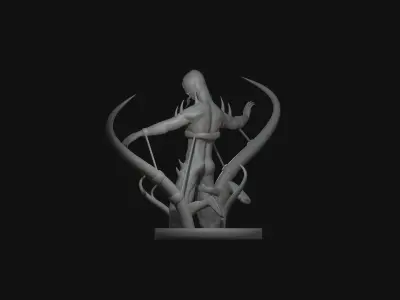 venom simple body Free 3D model