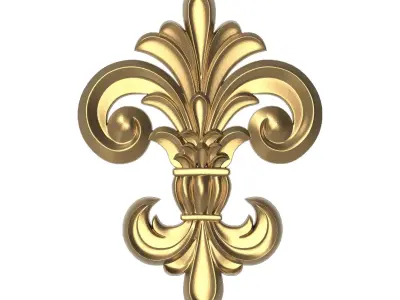  decorative pattern ready for 3D printing 3D model 180