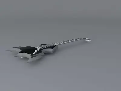 Guitarmageddon guitar Free 3D model