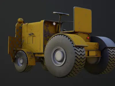 Clarktor Tug  3D model
