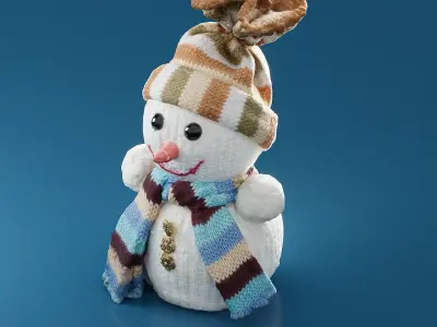 Snowman 3D model get
