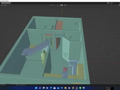 home interior 3d model  3D model