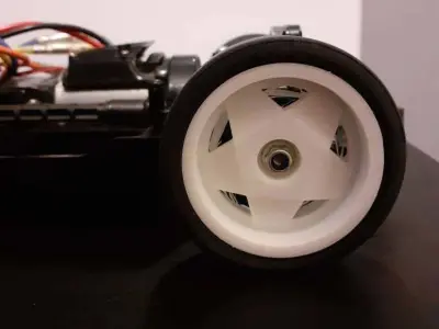 Borbet A Classic Replica RC Wheels 12mm Hex Hub 3D print model