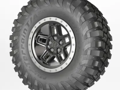BFGoodrich wheels 3D model