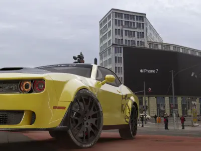 Dodge Challenger Hellcat Redeye 3D model