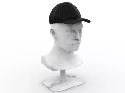 Baseball Cap 3D model