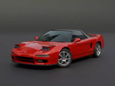 Honda NSX 1st generation 3D model