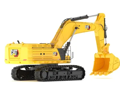 CAT 395 Hydraulic Excavator Tier 4 3D model