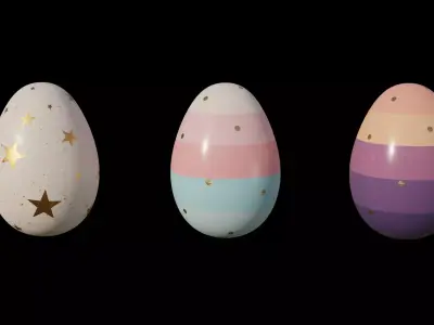 Easter Egg Free 3D model