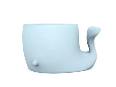 Whale Holder - Bathroom and kitchen accessory 3D print model