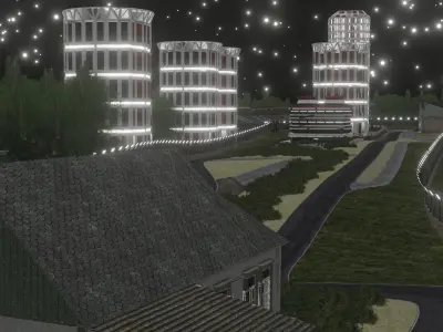 Racetrack For GameDev 3D model