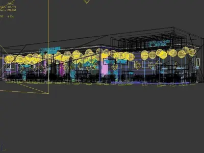 Exhibition - Area - 25X8-3DMAX2010-04 3D model