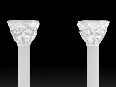 Capital 2 Low-poly 3D model