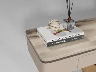 Porch Luxury console 3D Model 3D model