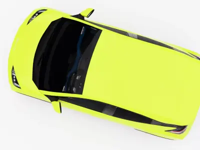 BYD Seagull 2024 Low-poly 3D model