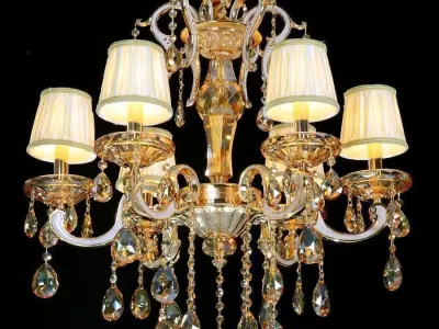  Crystal chandeliers 3D print model