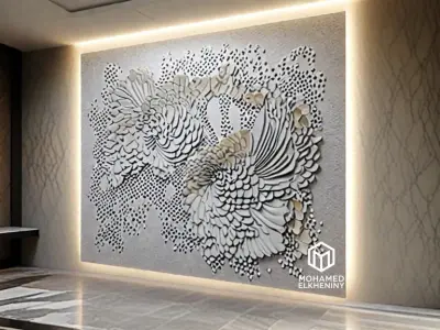 decor set 44 3D model purchase