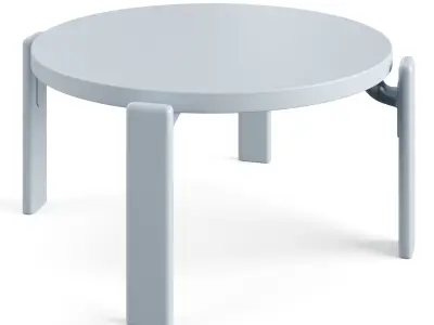 Rey coffee table by HAY 3D model