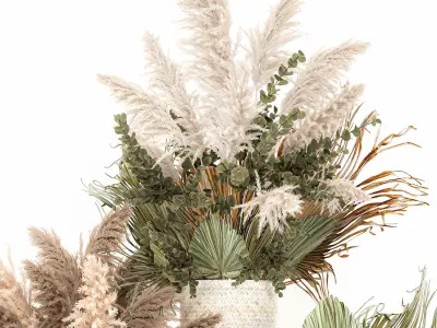Bouquets for wedding decoration 231 3D model