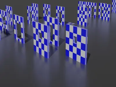 Modular Architecture Free Free low-poly 3D model