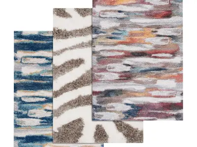 Rug Set 2321 3D model